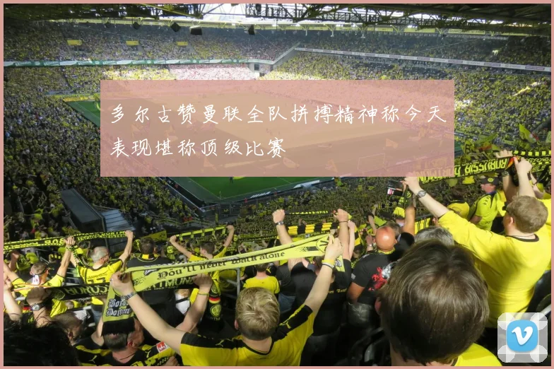 多尔古赞曼联全队拼搏精神称今天表现堪称顶级比赛