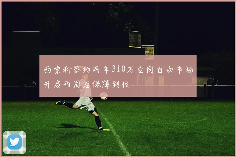 西索科签约两年310万合同自由市场开启两周后保障到位